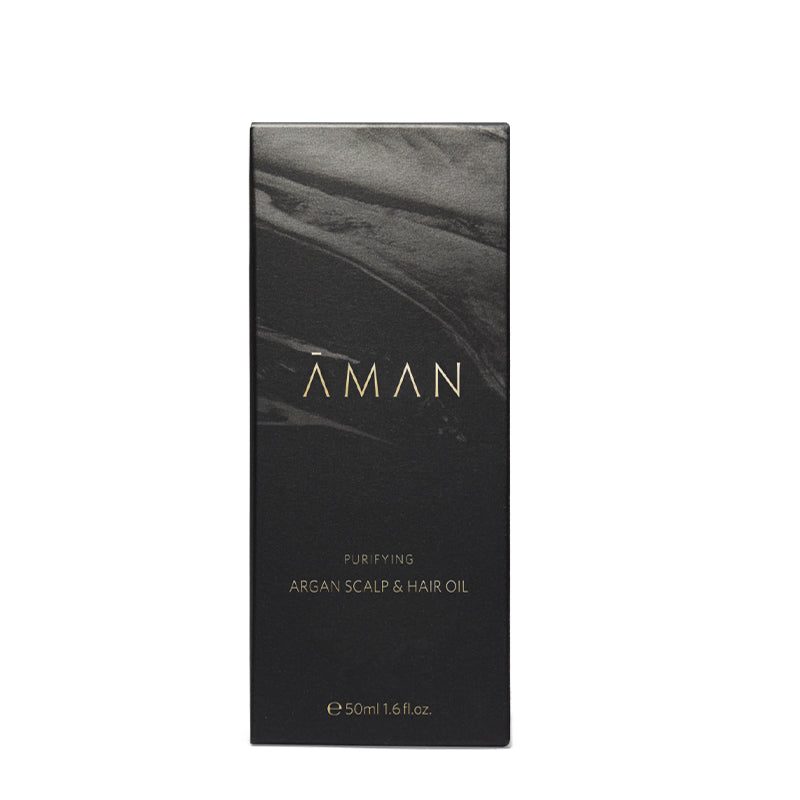 AMAN Purifying Argan Scalp and Hair Oil 50ml