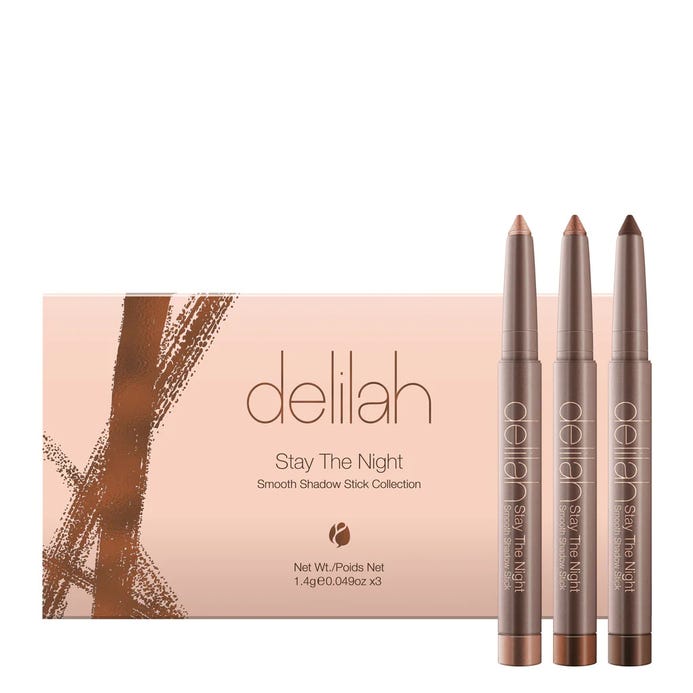 Delilah Stay The Night Set 1SSS 5060393931515 Make-up,Merk_Delilah,Ogen,Oogschaduw Delilah Eye Shadows RETREAT