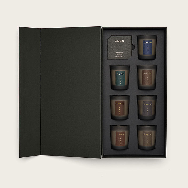 Mini Fine Fragrance Candles Set 7X60g
