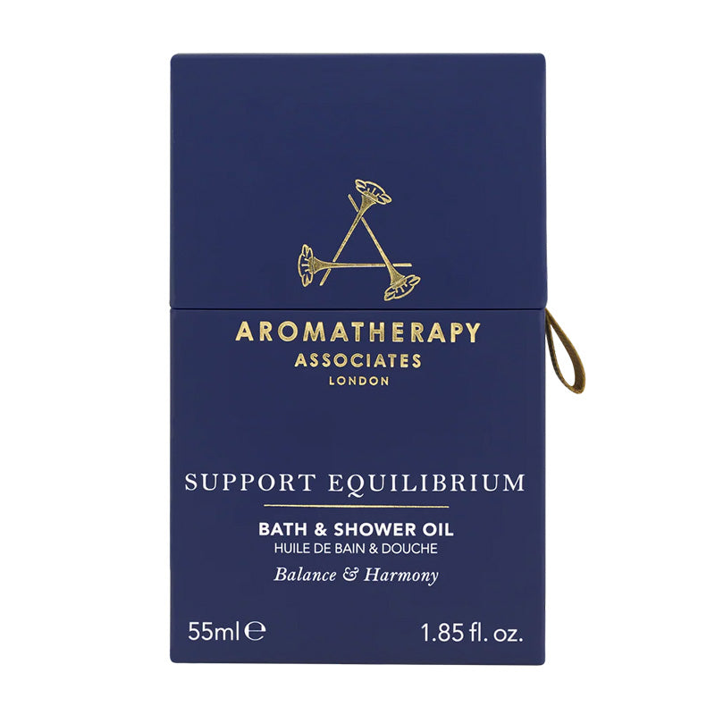 Aromatherapy Associates Support Equilibrium Bath & Shower Oil 55ml RN519055R 642498000621 Aromatherapie,Aromatherapie Interieur,Aromatherapy,Bad oliën,Body lotions & Oliën,Categorie_Aromatherapie,Categorie_Bad & Douche,Categorie_Body lotions & Oliën,Colle