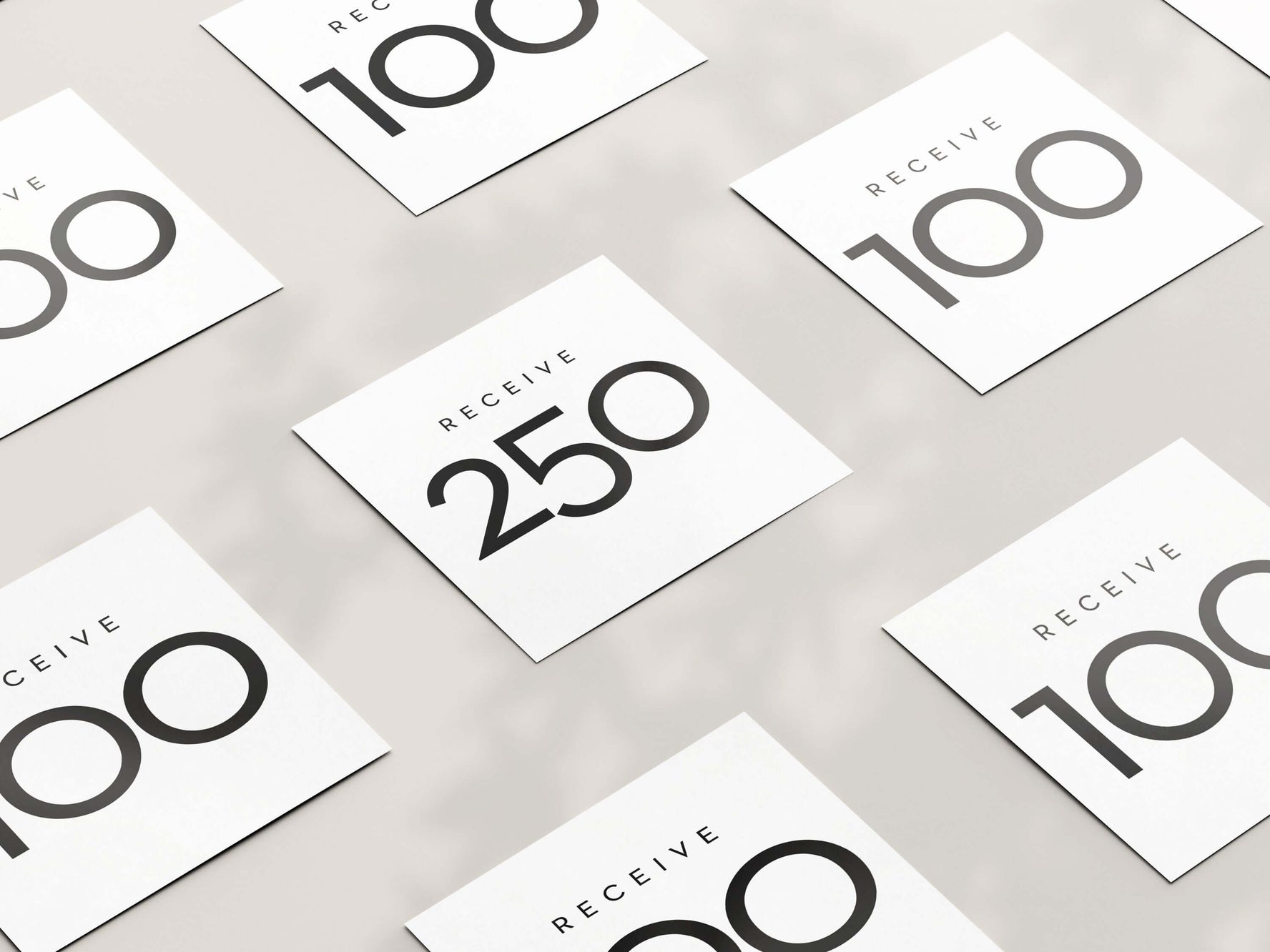 Gift voucher to spend on treatments or products