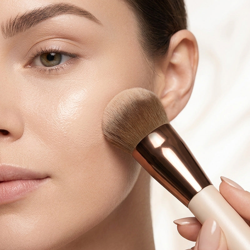 Delilah Complexion Brush BRH01 5060393932284 Make-up,Merk_Delilah,Penselen,Teint & Huid Delilah Makeup Brushes RETREAT