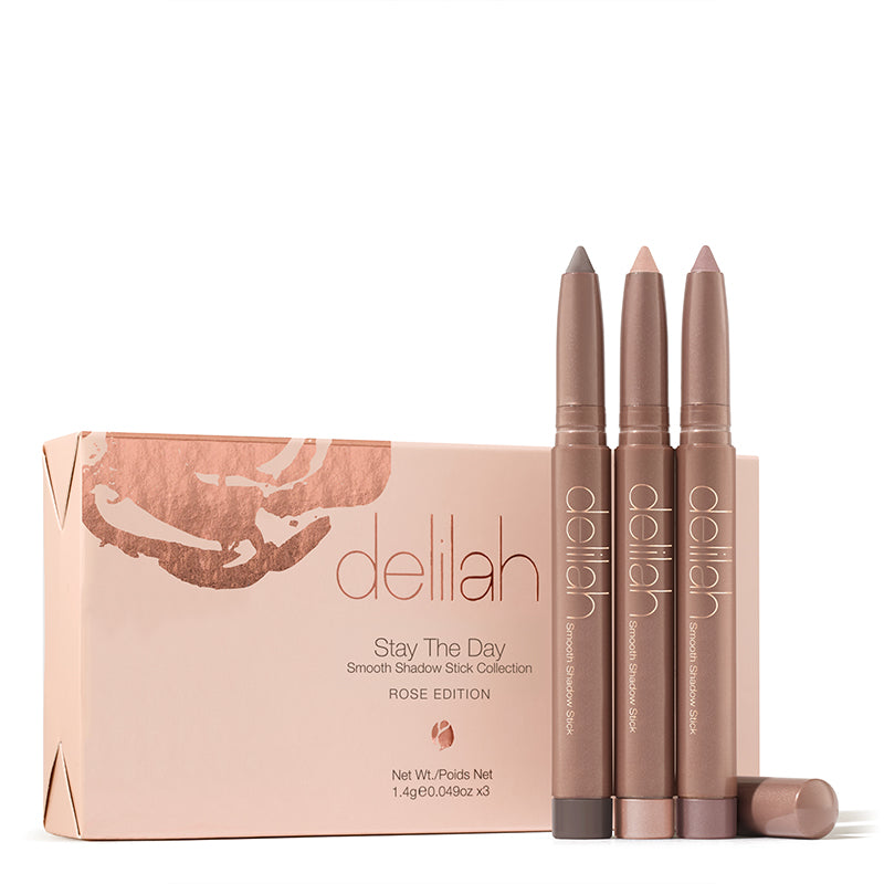 Delilah Stay The Day, Rose Edition 3SDROSE 5060393932345 Make-up,Ogen,Oogschaduw Delilah Eye Shadows RETREAT