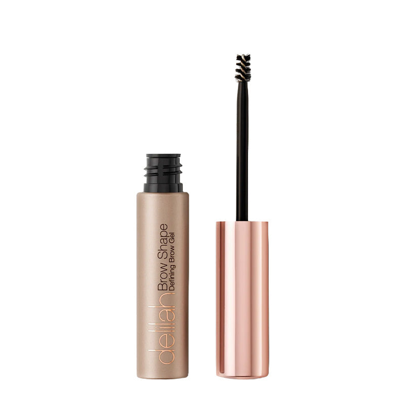 Delilah Brow Shape Defining Brow Gel 1902 Sable 5060393930792 Gel,Make-up,Merk_Delilah,Wenkbrauw gel,Wenkbrauwen Delilah Eyebrow Stencils RETREAT