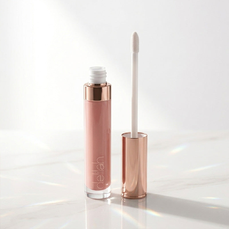 Delilah Colour Gloss 3101 Ghost 5060393930242 Getinte lipverzorging,Lipgloss,Lippen,Lipverzorging,Make-up Delilah Lip Gloss RETREAT