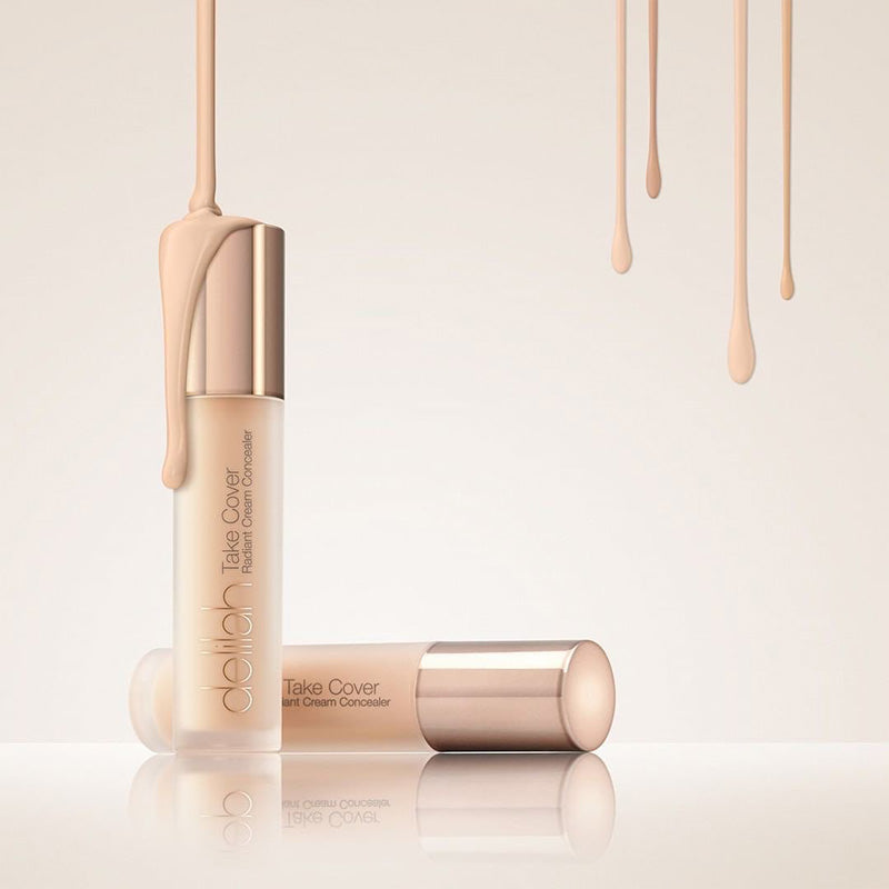 Delilah Take Cover Radiant Cream Concealer 8001 Ivory 5060393931027 Concealer,Concealers,Make-up,Merk_Delilah,Teint & Huid Delilah Foundations & Concealers RETREAT