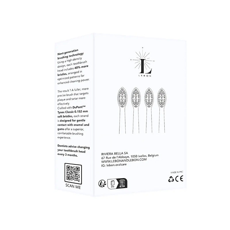 Lebon Replacement Brush Heads RHBB 5430000464017 RETREAT