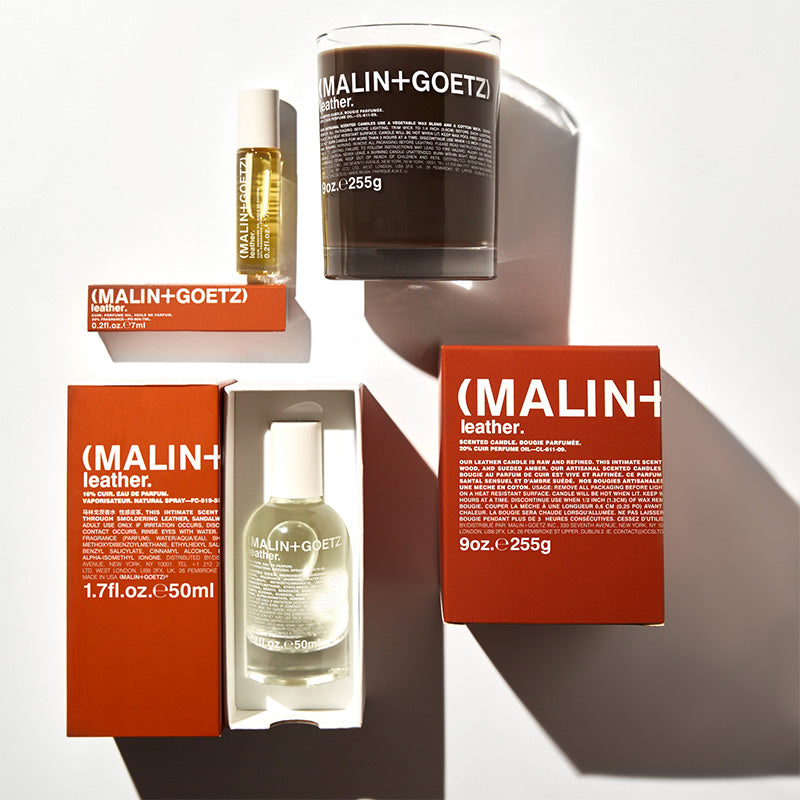 Huile parfumée pour cuir