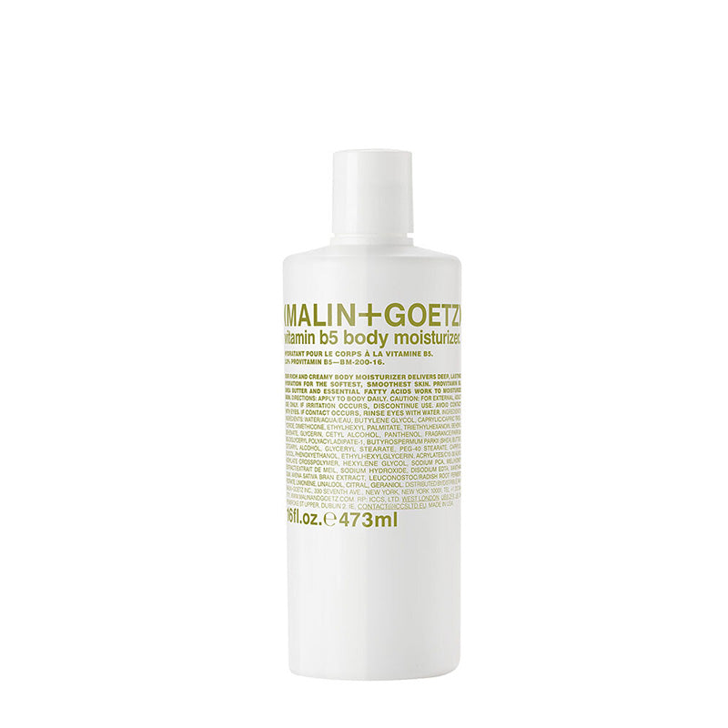 (MALIN+GOETZ) Vitamin B5 Body Moisturizer 473ml BM-200-16 891211000794 Body lotions & Oliën,Categorie_Lichaam,Huidverzorging,Lichaam,Lichaamsverzorging,Lotion en creme,Merk_(MALIN + GOETZ) Malin+Goetz Skin Care RETREAT