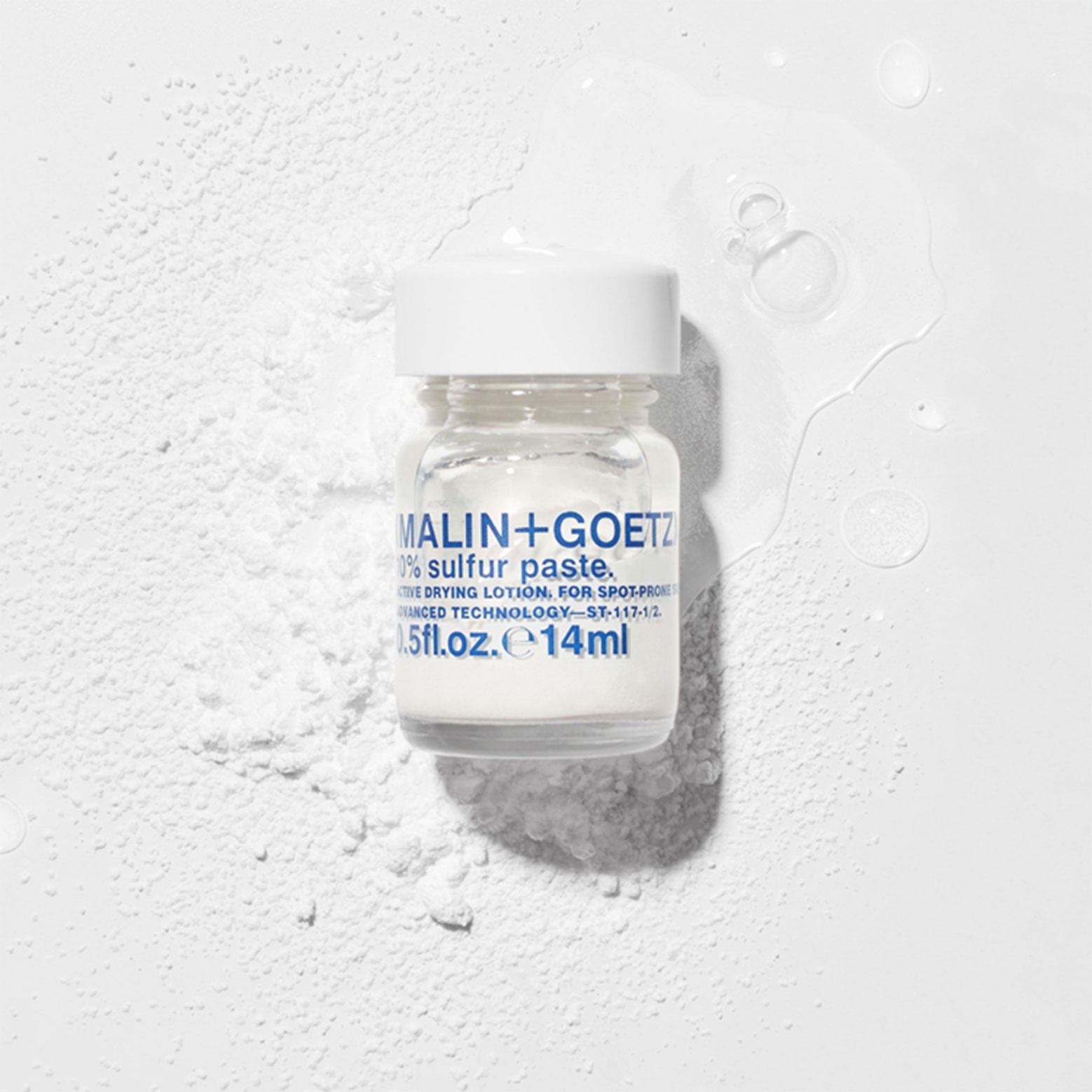 (MALIN+GOETZ) 10% Sulfur Paste 14ml ST-117-1/2 891211001029 Gezicht,Masker,Merk_(MALIN + GOETZ),Spot Treatment Malin+Goetz Acne Treatments & Kits RETREAT