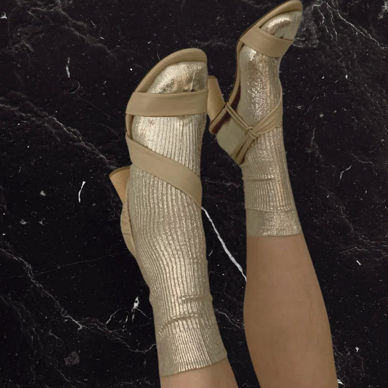 Laminated Socks Platino