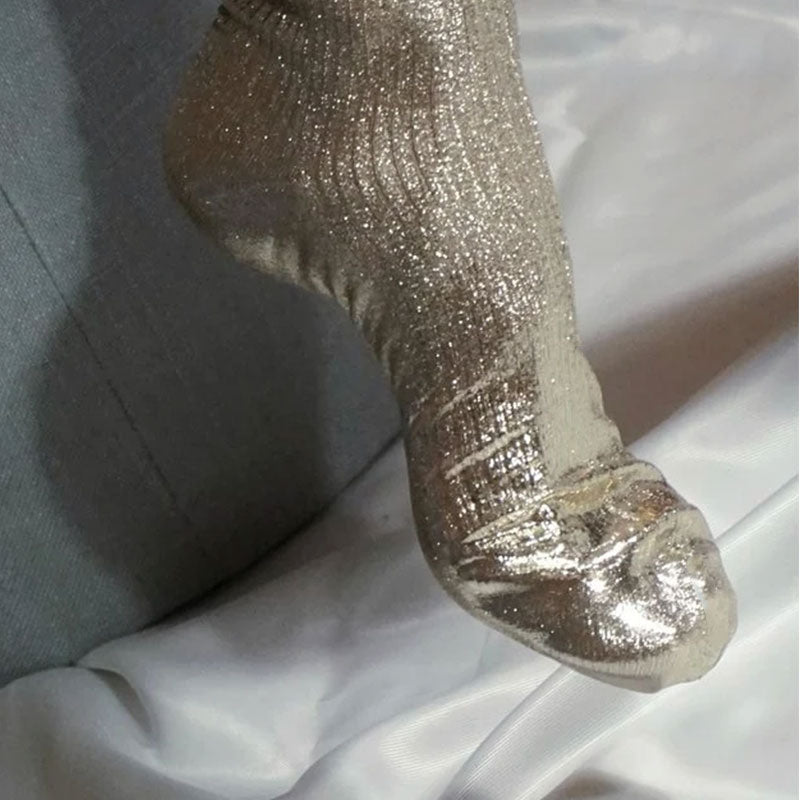 Laminated Socks Platino