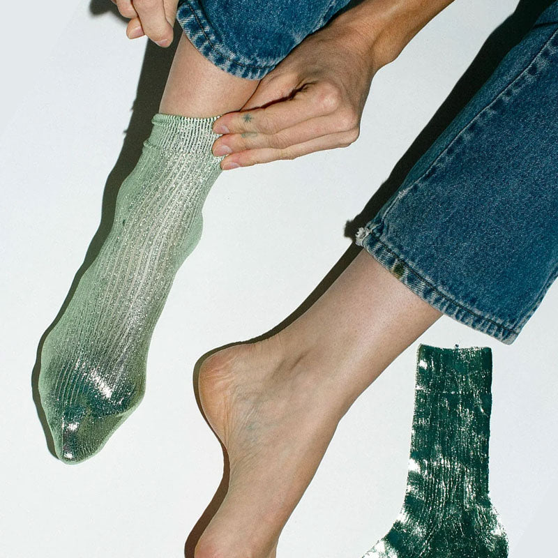 Laminated Socks Verdino