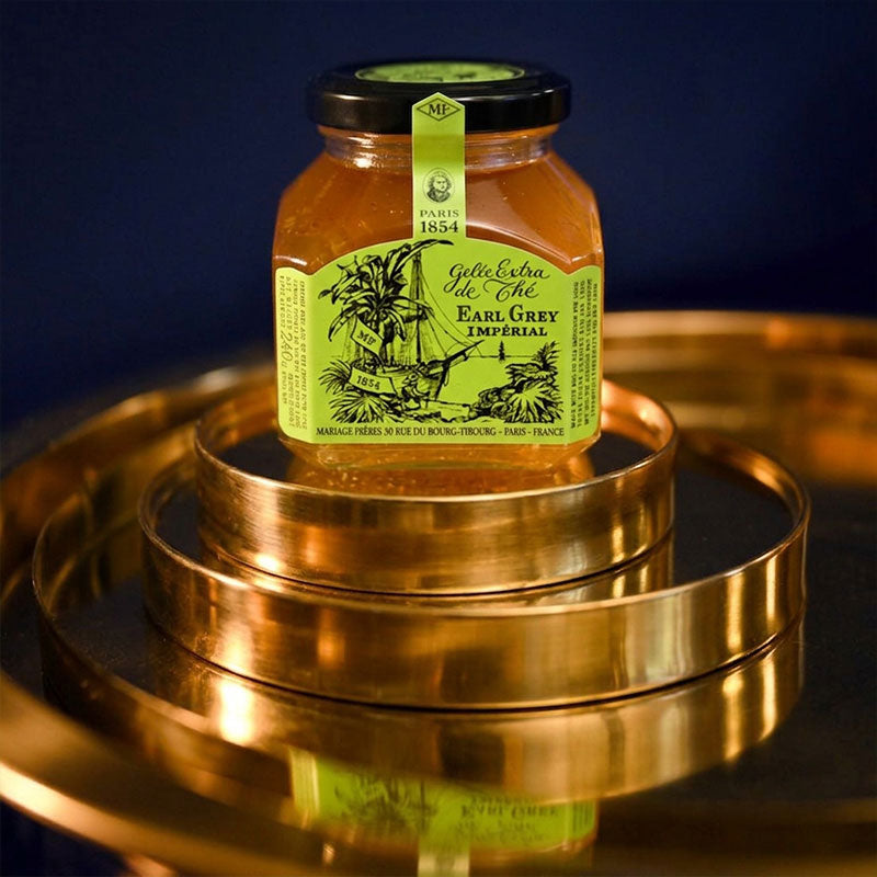 Mariage Frères Earl Grey Imperial Gelée Extra de Thé 240gr E61 3700286560232 Home & Lifestyle,Thee Mariage Frères Dips & Spreads RETREAT
