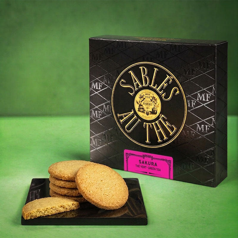 Mariage Frères Sables Thé Sakura, Sakura! 150gr E37 3700286561185 Home & Lifestyle,Thee Mariage Frères Cookies RETREAT