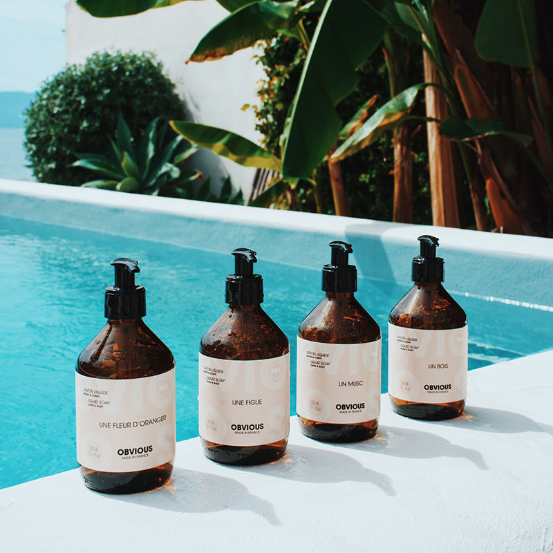 Obvious Parfums Une Figue Liquid Soap 300ml FIGHBW300 3760325250609 Bad & Douche,Douche en Badschuim,Lichaam Obvious Parfums Skin Care RETREAT