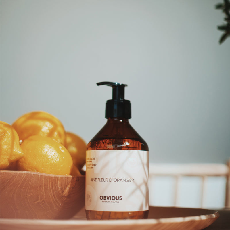 Obvious Parfums Une Fleur D'Oranger Liquid Soap 300ml FDOHBW300 3760325250593 Bad & Douche,Douche en Badschuim,Lichaam Obvious Parfums Skin Care RETREAT
