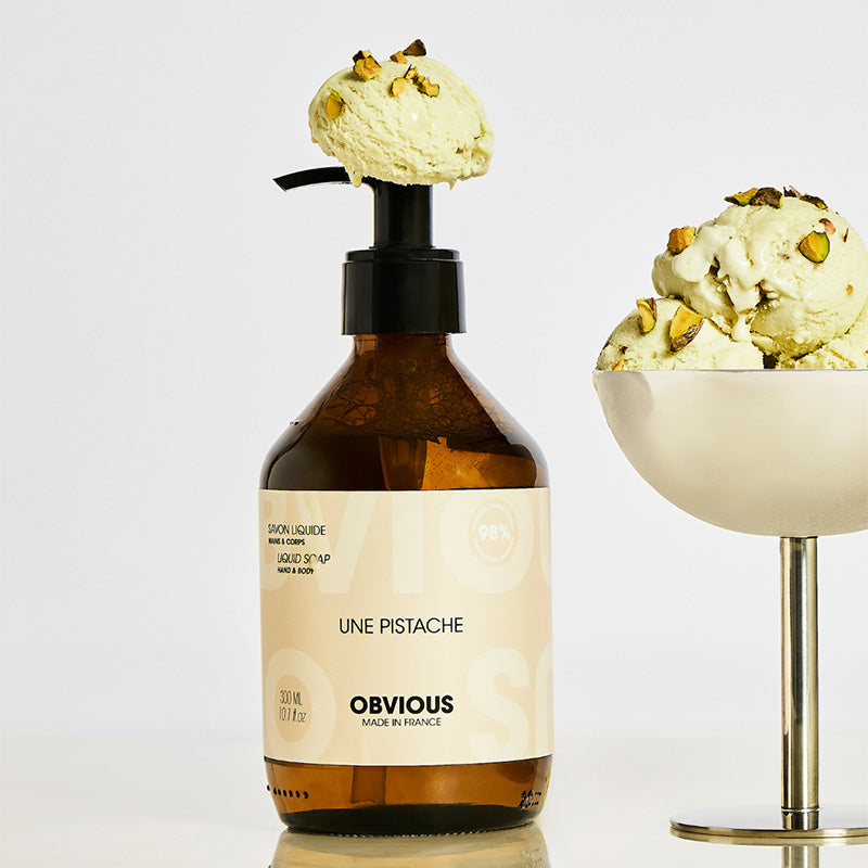 Obvious Parfums Une Pistache Liquid Soap 300ml PISTHBW300 | 3760325250876 | RETREAT