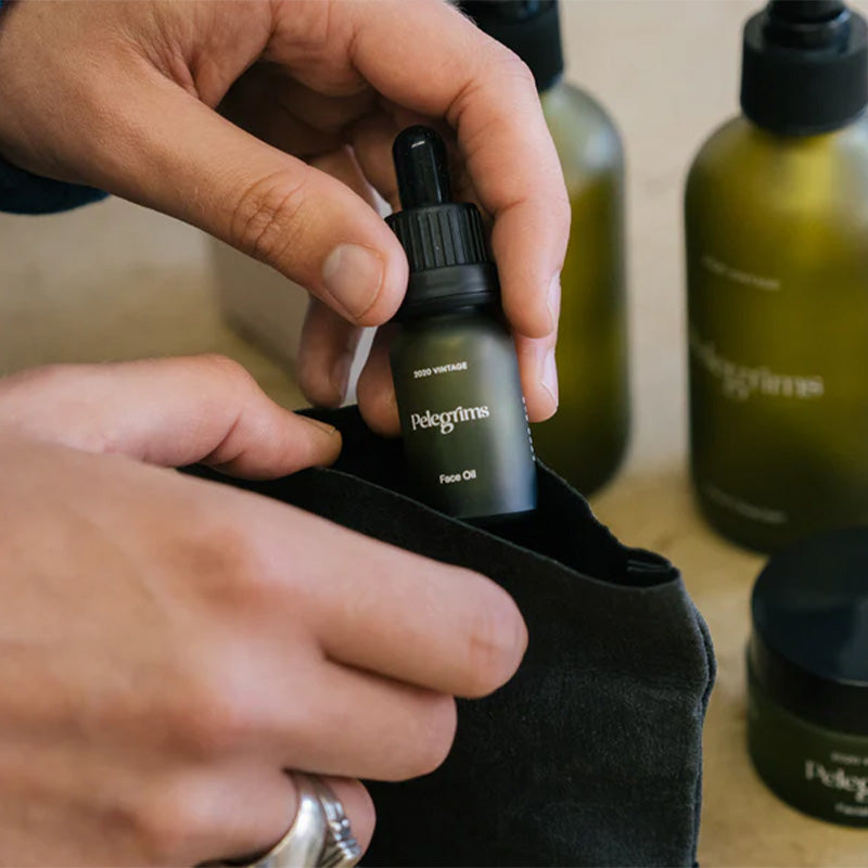 Pelegrims Exploration Set PELES30 | 5065012594010& | RETREAT | facial balm, hand pomade & face oil