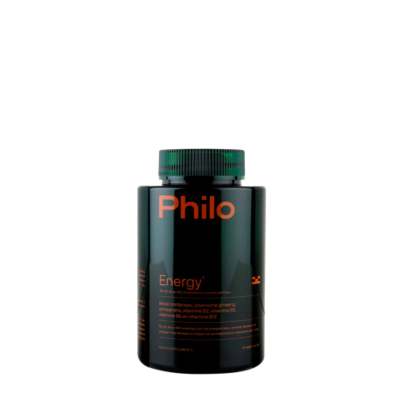 Philo Energy 60pcs Energy - 60 caps 8720299781610 Home & Lifestyle,Supplementen Philo Herbal Supplements RETREAT