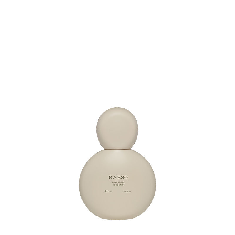 Raaie Sun Milk Drops Tinted SPF50 45ml RAAIESPF45 0796548125304 Gezicht,Moisturizer,SPF & tanning,Spf voor het gezicht,Zonproducten Raaie Sunscreen RETREAT