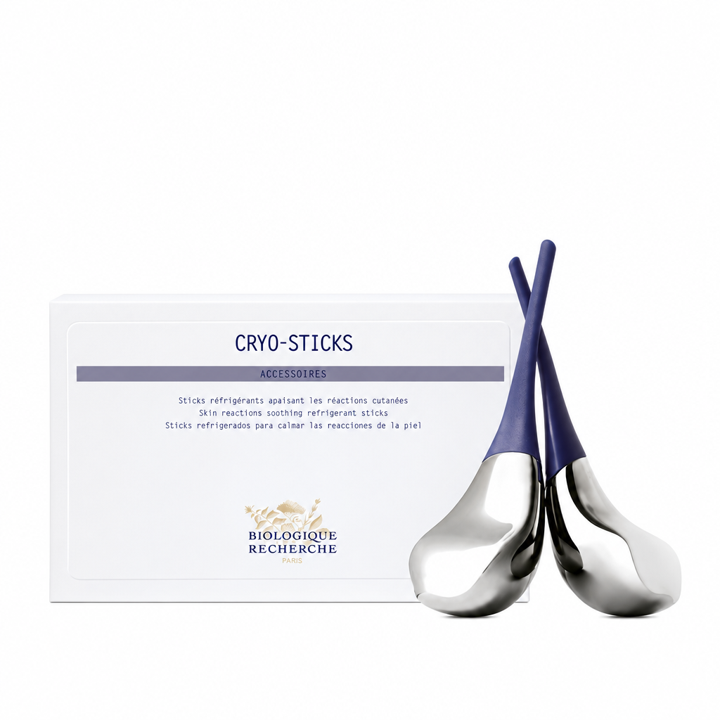 Cryo-Sticks lager geplaatst op een zuiver witte achtergrond