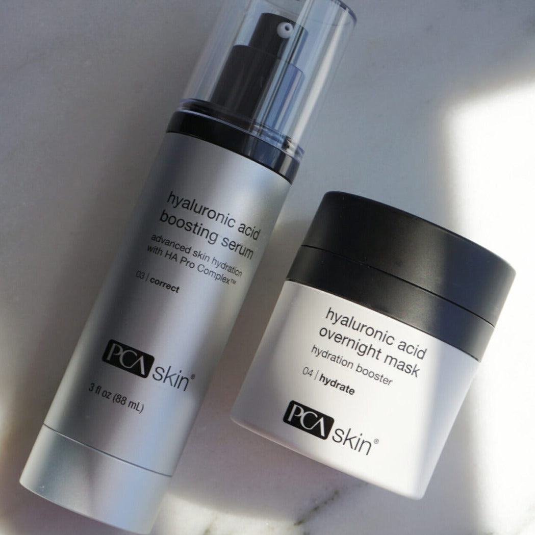 PCA Skin Hyaluronic Duo XXDUOPCASKIN Gezicht,Gezichtscrème,Merk_PCA Skin,Nachtcrème,Nachtserum,Nachtverzorging,Serum,Sets PCA Skin Skin Care RETREAT