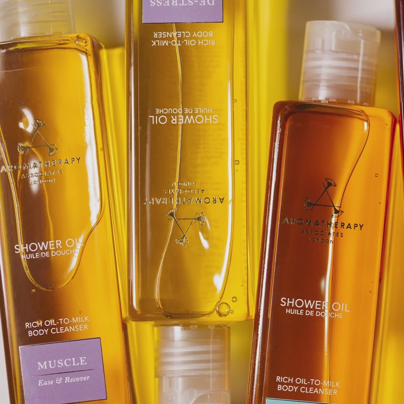 Aromatherapy Associates De-Stress Mind Shower Oil 250ml RN520250 642498013058 Bad & Douche,Badolie,Lichaam,lichaamsolie Aromatherapy Associates Body Oil RETREAT