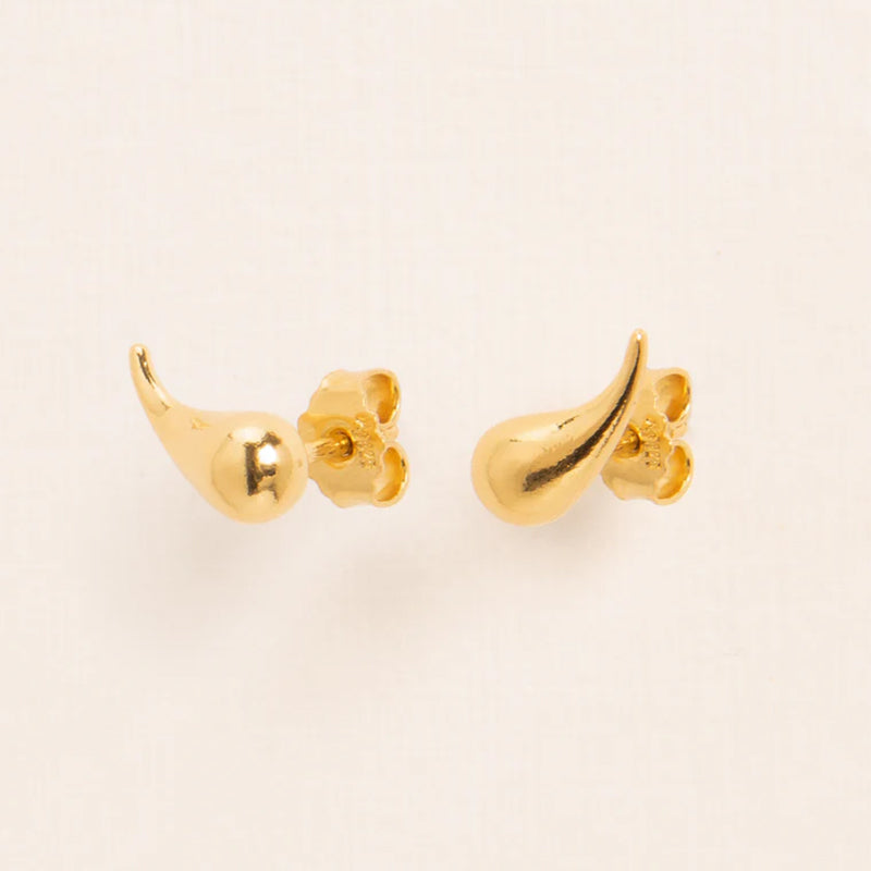 Droplet Stud Earrings Wouters & Hendrix RETREAT