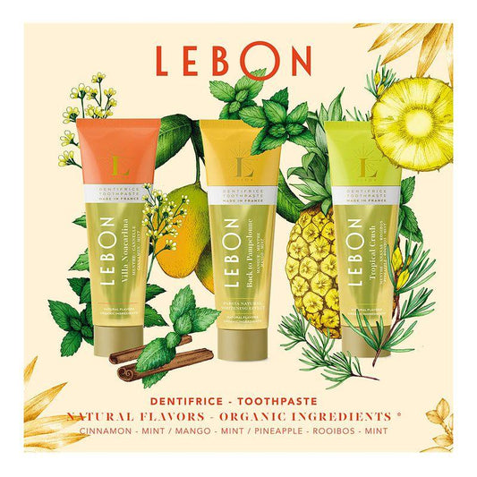 LEBON Orange Mood Toothpaste Set 3x25ml