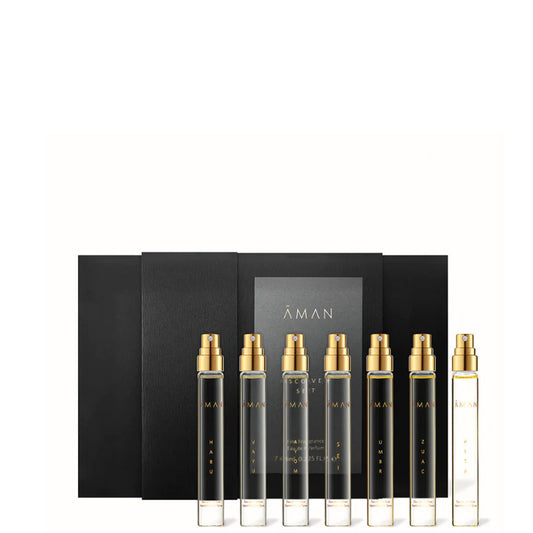 Aman Skincare Discovery Set Fine Fragrance 7x 7.5ml
