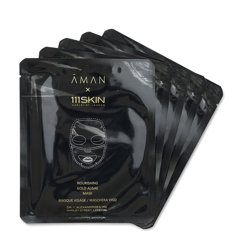 Aman Skincare Nourishing Gold Algae Face Mask 5x 30ml