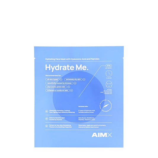 AimX "Hydrate Me" Face Mask
